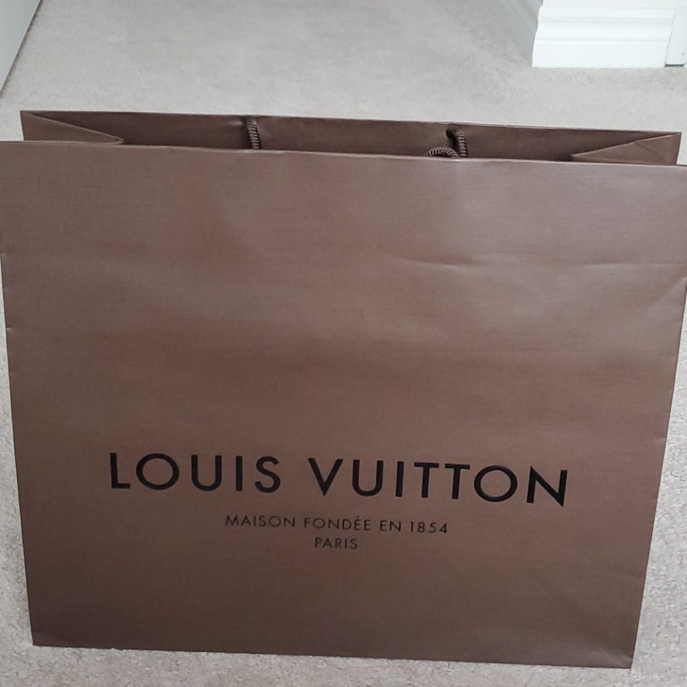 Louis Vuitton paper bag